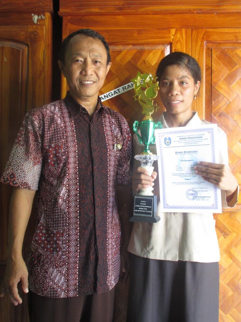 Juara 1 Lomba LKS Tingkat Kabupaten Situbondo Tahun 2015